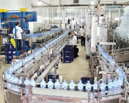 Nhận sản xuất gia công nước uống đóng chai